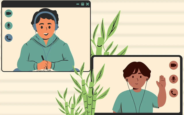 Cours en visioconférence par webcam