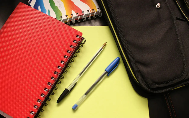 Fournitures scolaire au lycée