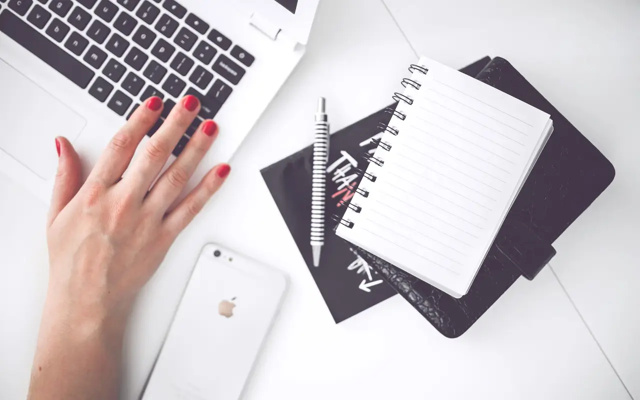 Matériel scolaire d'une étudiante en prépa