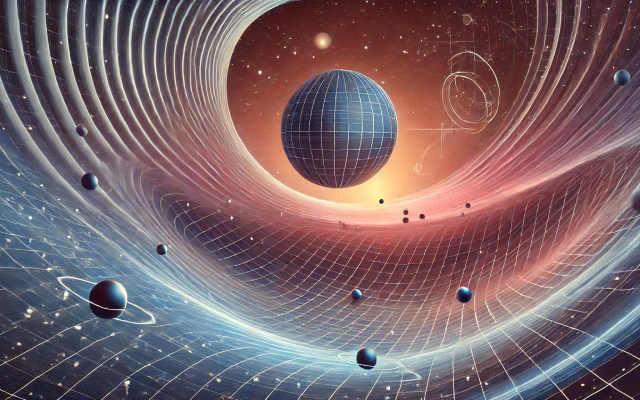 courbure de l'espace-temps