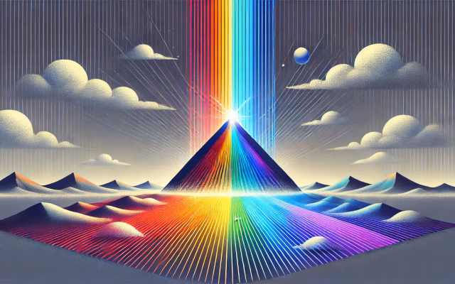 dispersion de la lumière