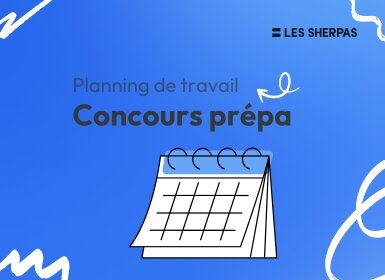 Planning de révisions Concours Prépa