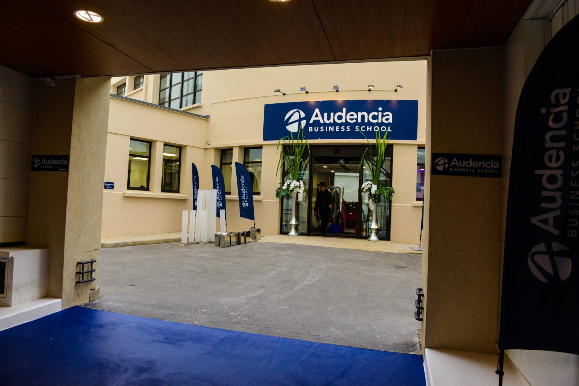 entrée campus audencia