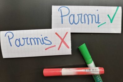 Parmi ou parmis ? Telle est la question ! 