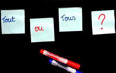 Tout ou tous : ne plus se tromper ! 