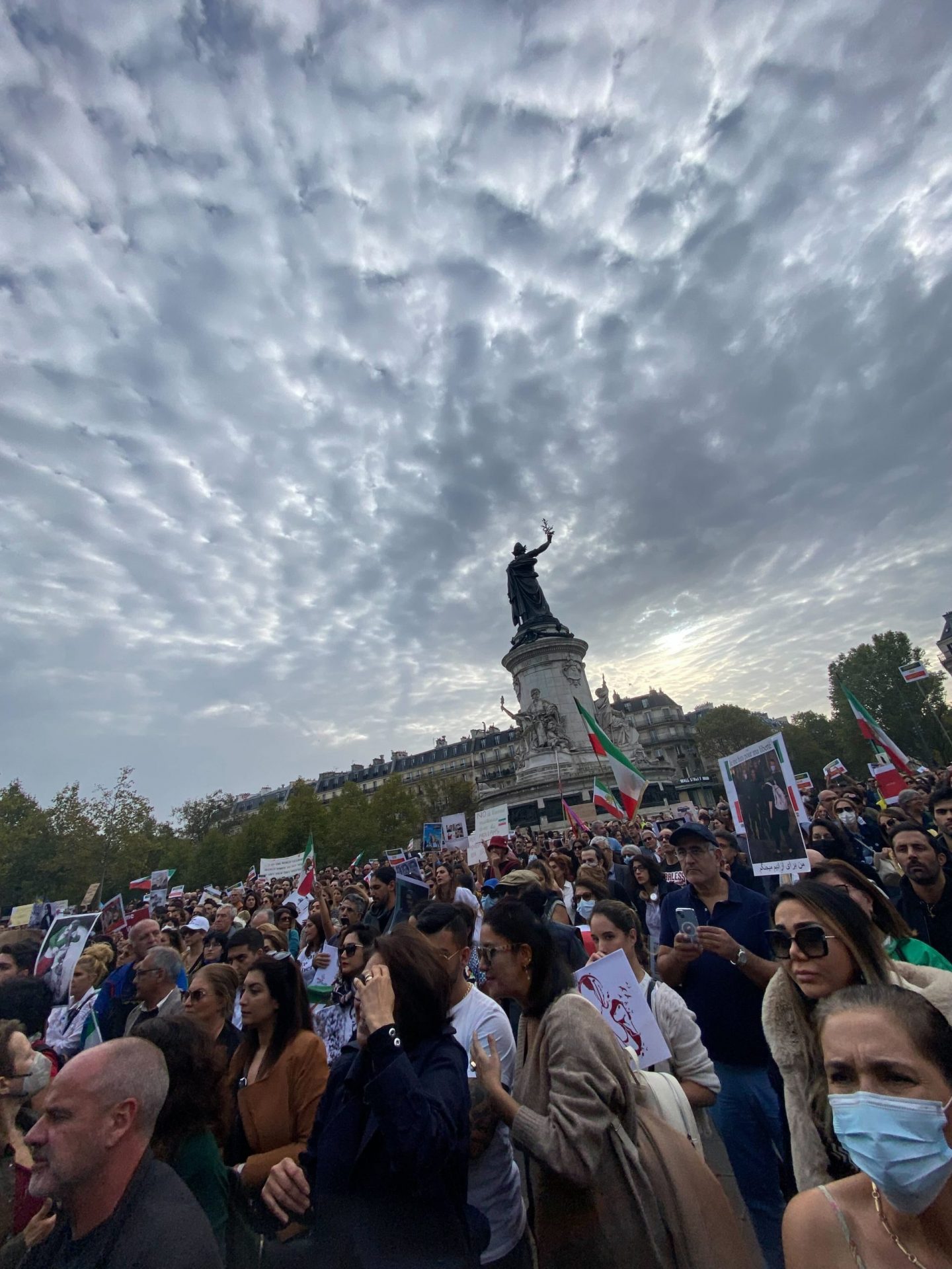 Les manifestations en Iran