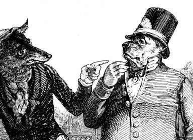 Le Loup et le Chien, La Fontaine