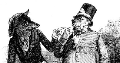 Le Loup et le Chien, La Fontaine 