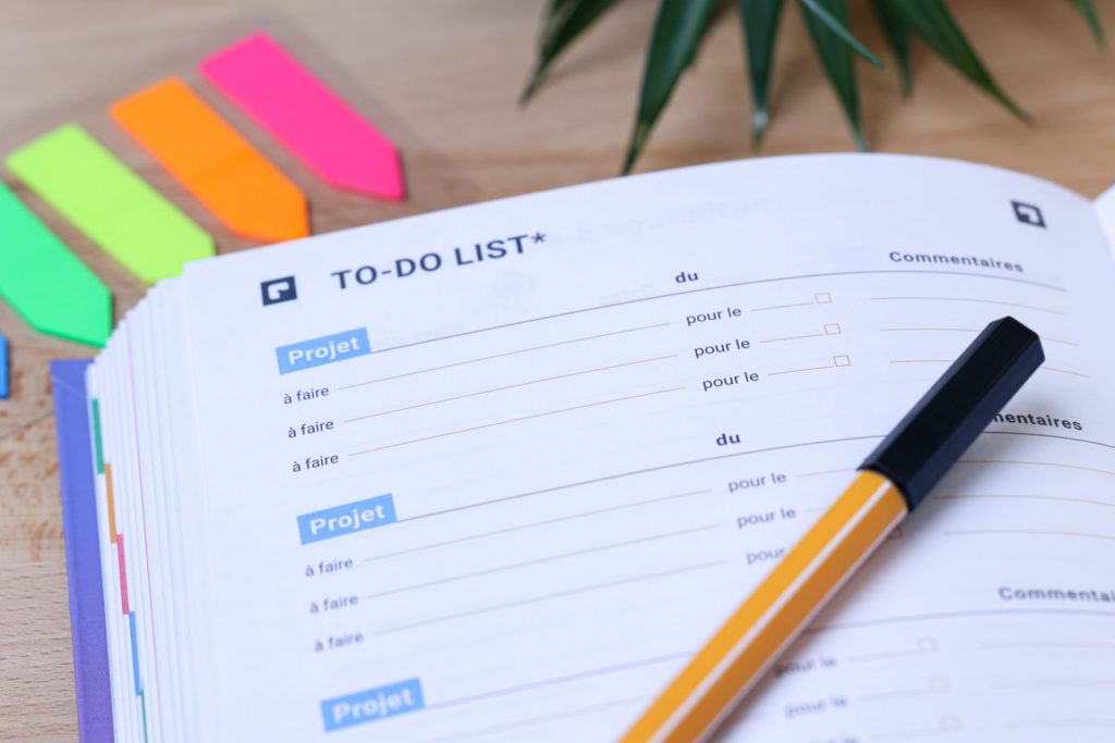 Les to-do list , l'un des outils pratiques et trÚs bien pensé de l'agenda scolaire Les Sherpas