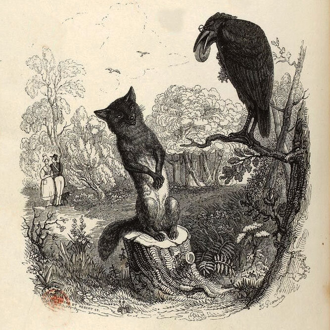 Le corbeau et le renard