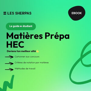 Guide Matières Prépa HEC