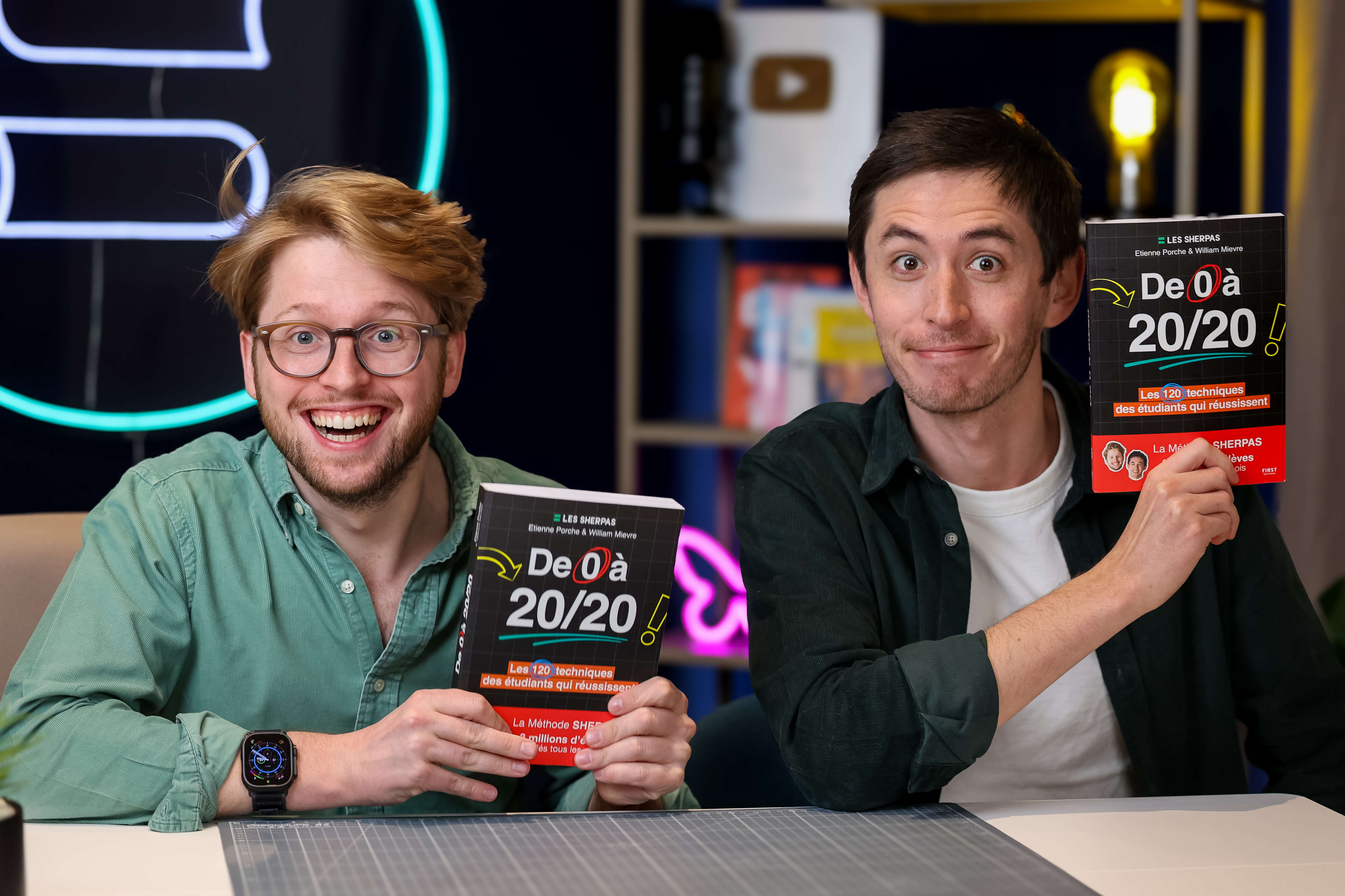 De 0 à 20/20 : le nouveau livre des Sherpas pour réussir tes études !