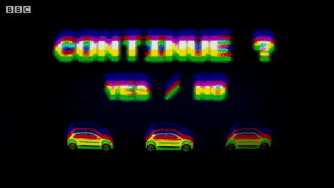 Un texte demande si vous voulez continuer ou pas.