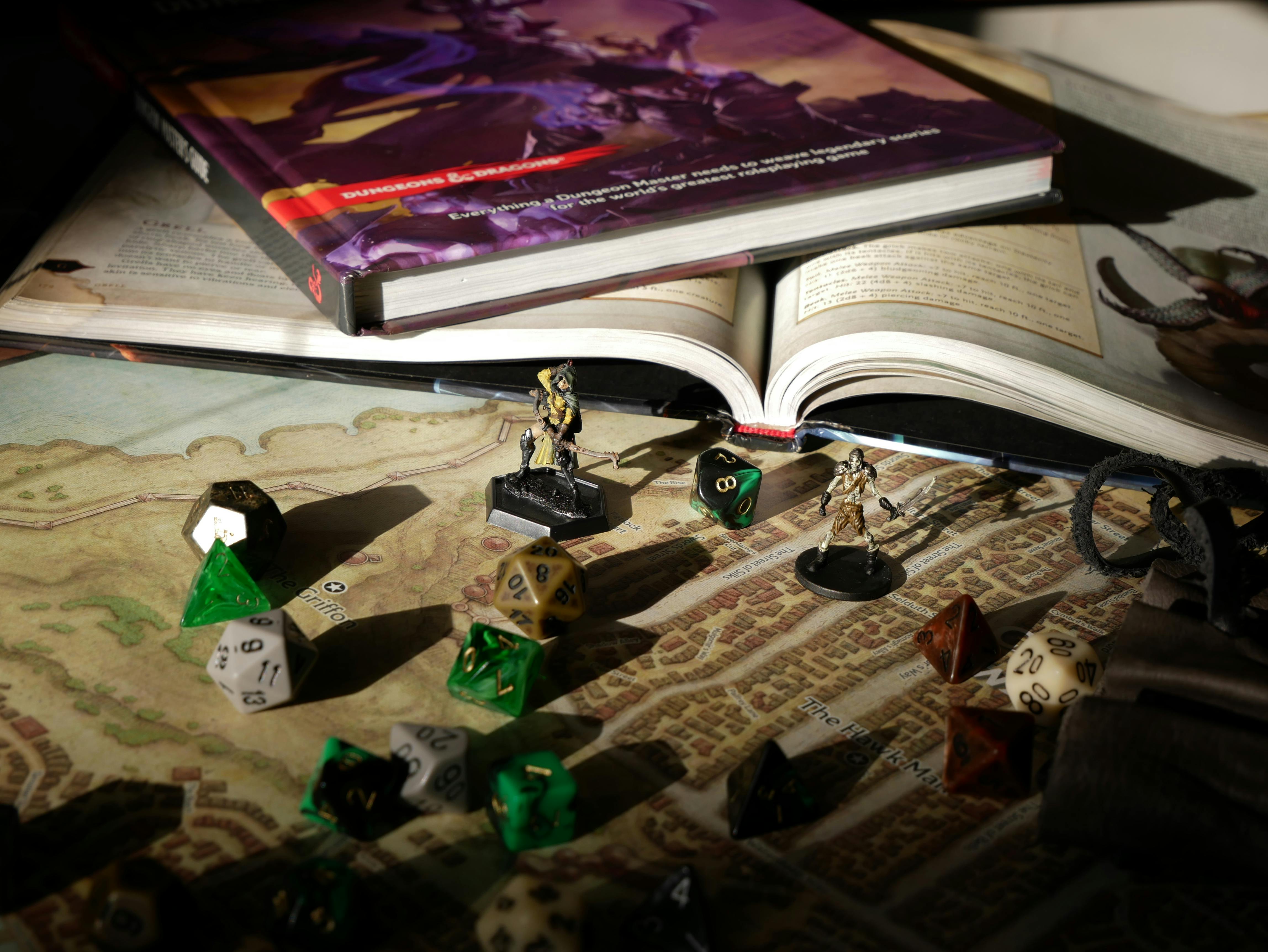 Plateau de jeu Donjons et Dragons